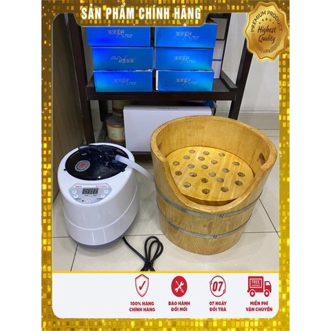 Bộ Xông Đầu Dưỡng Sinh ( Máy Xông và Bồn Xông Đầu ) - Hàng Cao Cấp