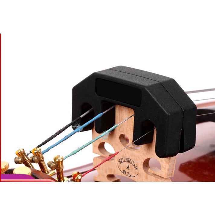 Giảm thanh lược violin silicon cao cấp