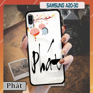 Ốp lưng Samsung Galaxy A20/A30 - In chữ thư pháp