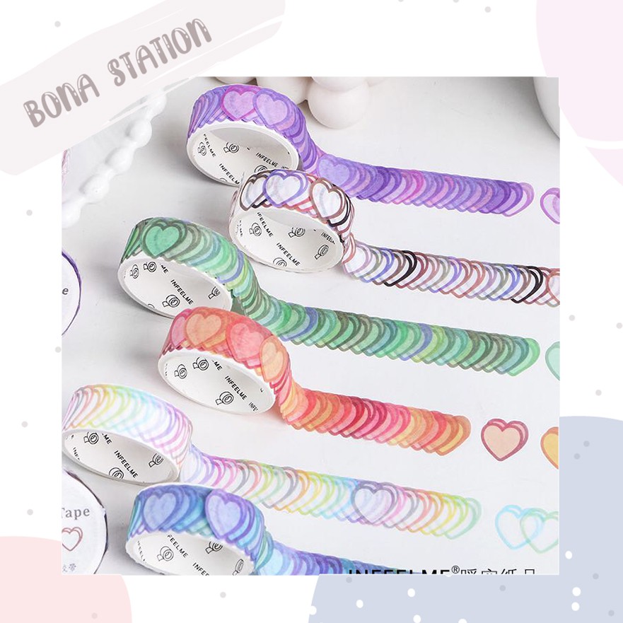 Cuộn Dot sticker tape Confession poem | BSW066