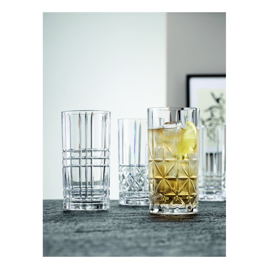 Bộ 4 Cốc Spiegelau & Nachtmann Longdrink, Dung Tích 445 Ml