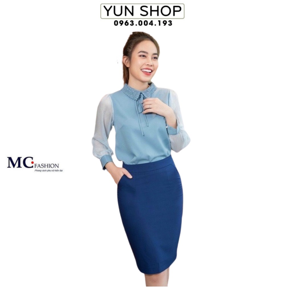 Áo Sơ Mi Thời Trang TA898,Tay Lỡ Cổ Ren Đẹp Chuẩn Hãng MC fashion