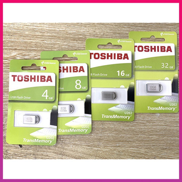 USB Toshiba 4GB, 8GB, 16GB, 32GB chính hãng, usb Toshiba chống nước, usb vỏ kim loại nhỏ gọn Educase86