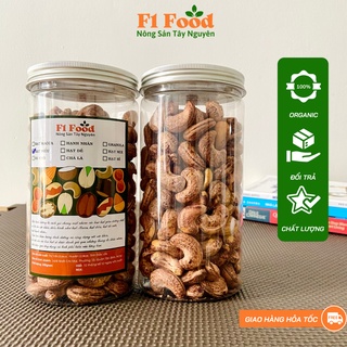 500gr hạt điều rang muối loại a+ daklak túi zip hoặc hộp pet