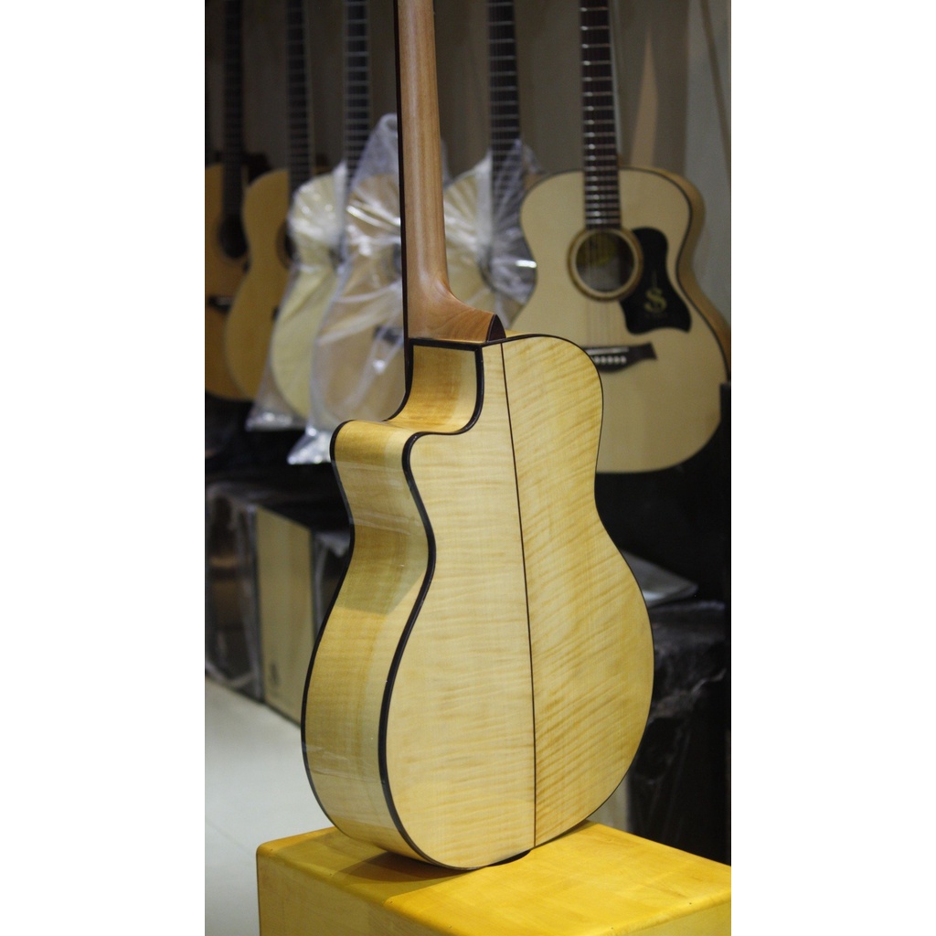 Đàn guitar gỗ Maple 4A mã Custom CV95 Pro chính hãng S Việt