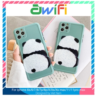 Ốp iphone - Ốp lưng imd new Gấu trúc quay lưng 6/6s/6plus/6splus/7/8/7plus/8plus/x/xs/xsmax/11/11promax-Awifi Case