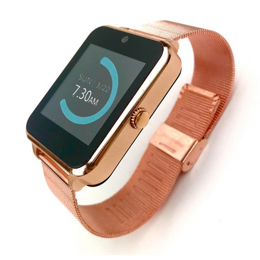 Đồng Hồ Thông Minh Smartwatch Z60 Màn Hình Cảm Ứng, Dây Kim Loại, Lắp Sim Nghe Gọi 2 Chiều Thời Trang