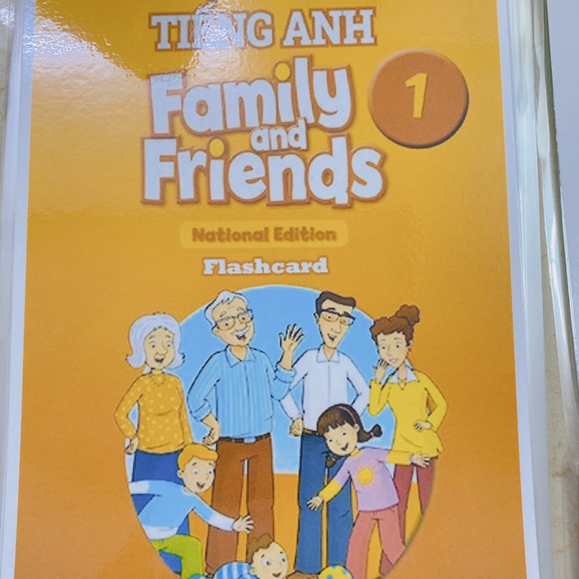 FLASHCARD FAMILY AND FRIENDS lớp 1 (national edition)