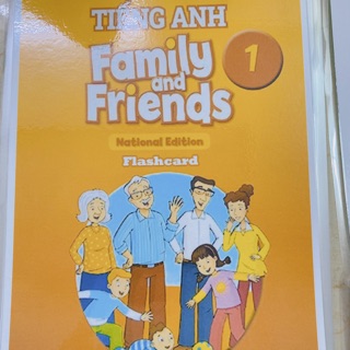 FLASHCARD FAMILY AND FRIENDS lớp 1 (national edition)