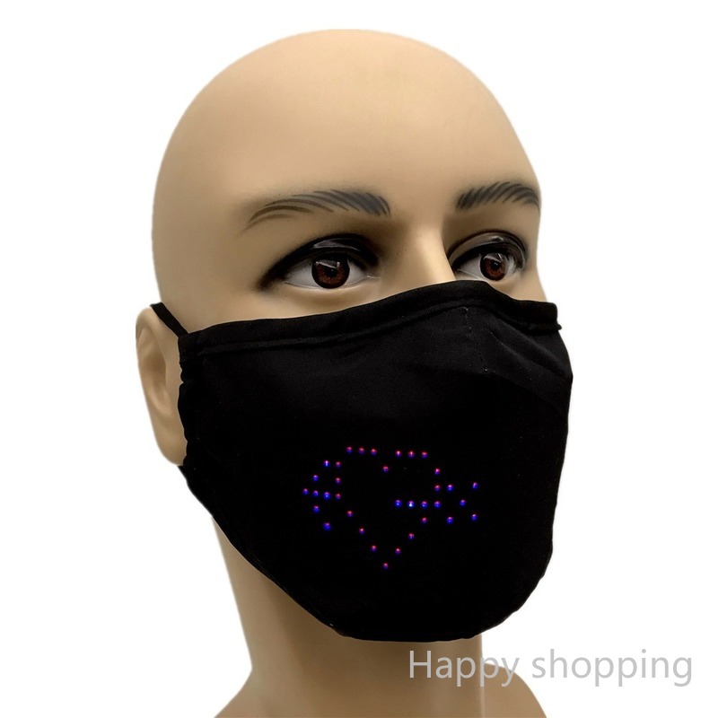 Khẩu Trang Chống Bụi Tích Hợp Đèn Led Độc Đáo