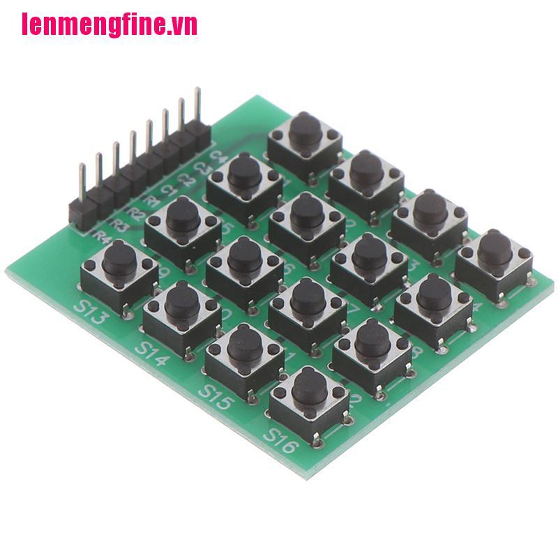 HLH 1Pc 4x4 Matrix Keypad Keyboard module 16 Botton For Arduino