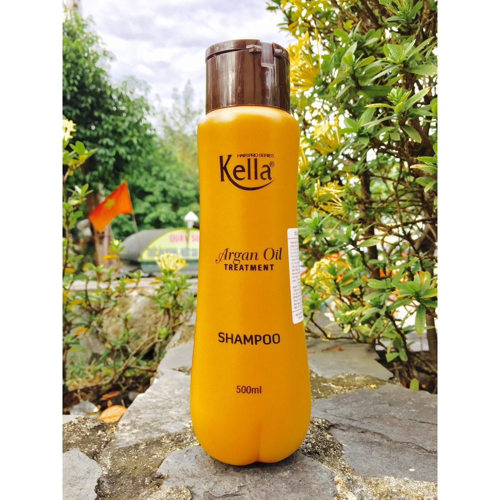 Dầu gội xả dưỡng tóc Kella Argan Oil 500mlx2