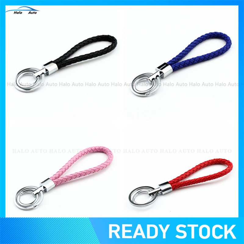 Dây bện móc chìa khóa xe hơi dễ thương