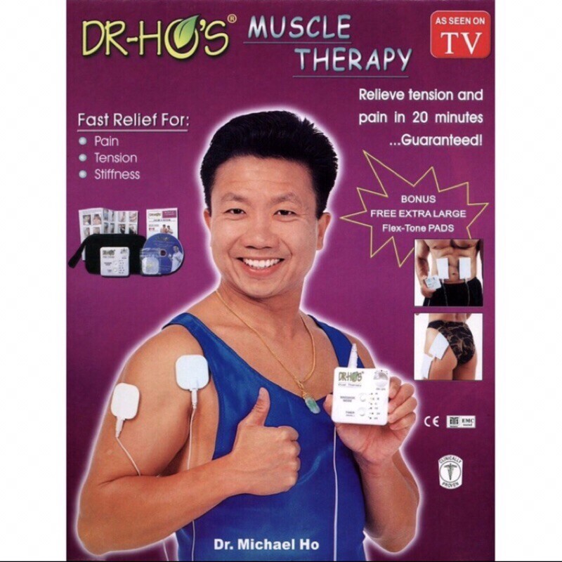 Miếng dán lớn Dr Ho máy đỏ - có đế kèm gel