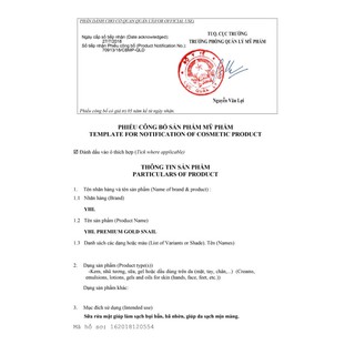 SỮA RỬA MẶT TRẮNG DA YHL