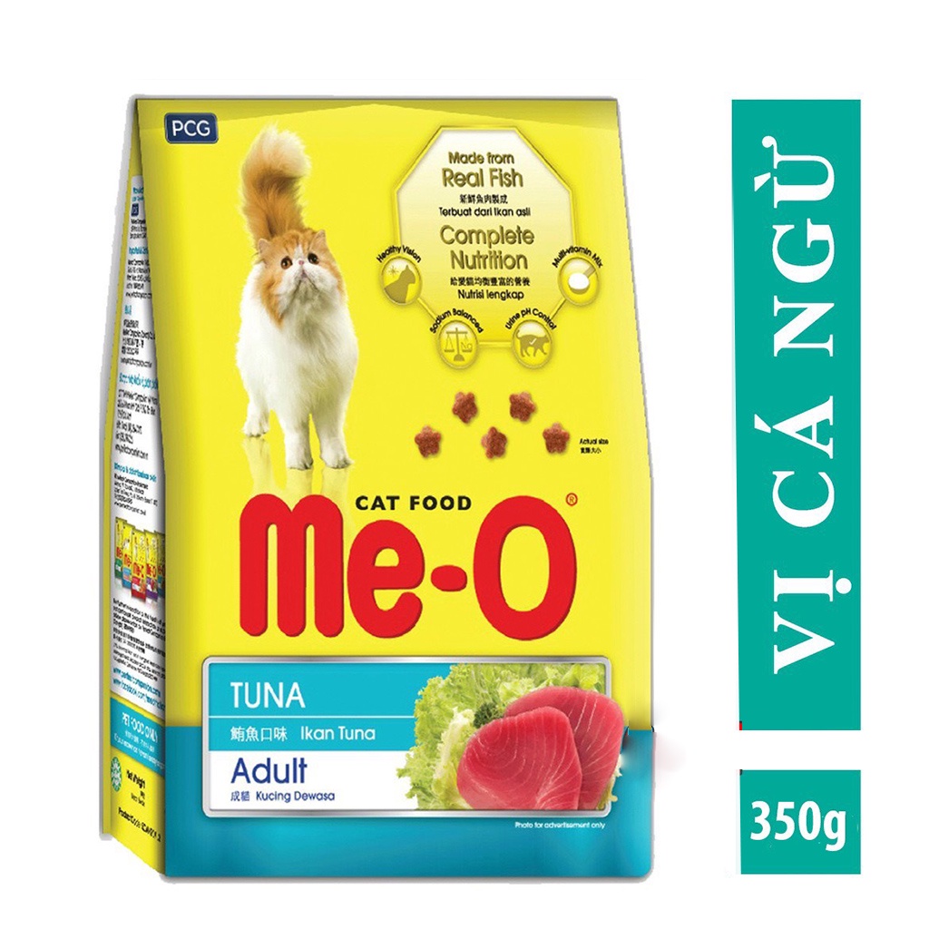 Hạt thức ăn cho mèo Me-O mọi lứa tuối gói 350gr