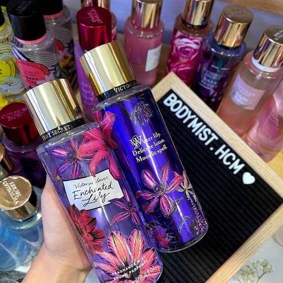 Xịt thơm toàn thân Victoria mùi Enchanted Lily Xịt toàn thân