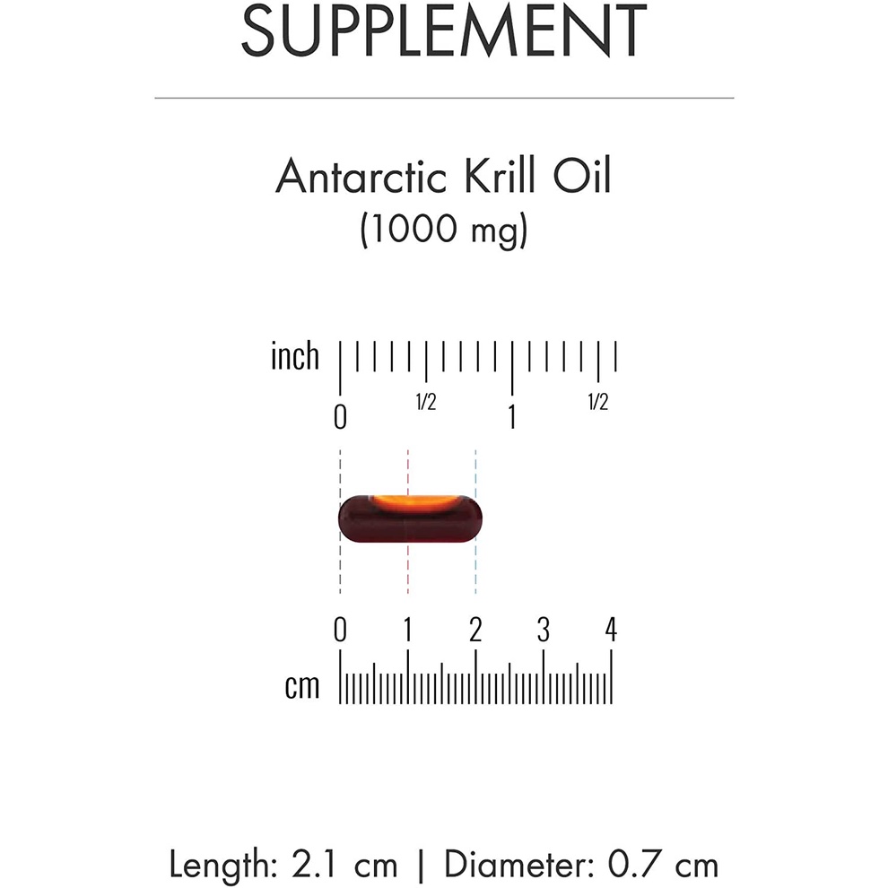 Cung cấp omega 3, dầu nhuyễn thể Krill Oil Dr.Mercola 60v