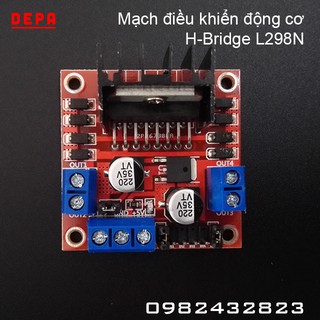 Mạch Cầu H Điều Khiển Động Cơ DC L298N – Dual H-Bridge L298N