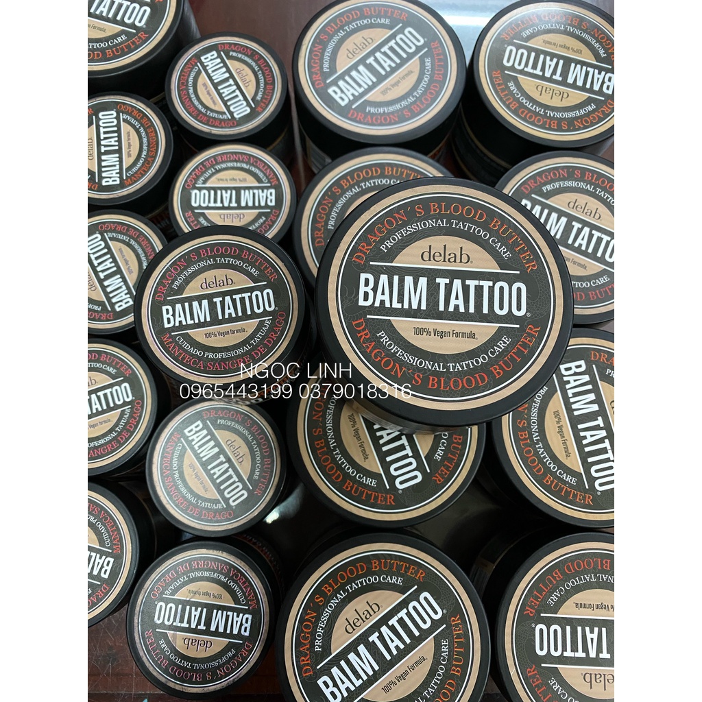 HÀNG CHÍNH HÃNG Balm Tattoo Dưỡng Xăm Huyết Rồng 50G và 250G