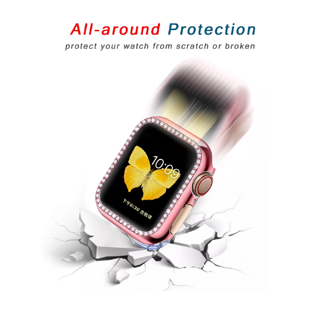 Ốp Bảo Vệ Mặt Đồng Hồ for Apple Watch Series 6 SE 5 4 3 2 1 38mm 42mm 4 40mm 44mm