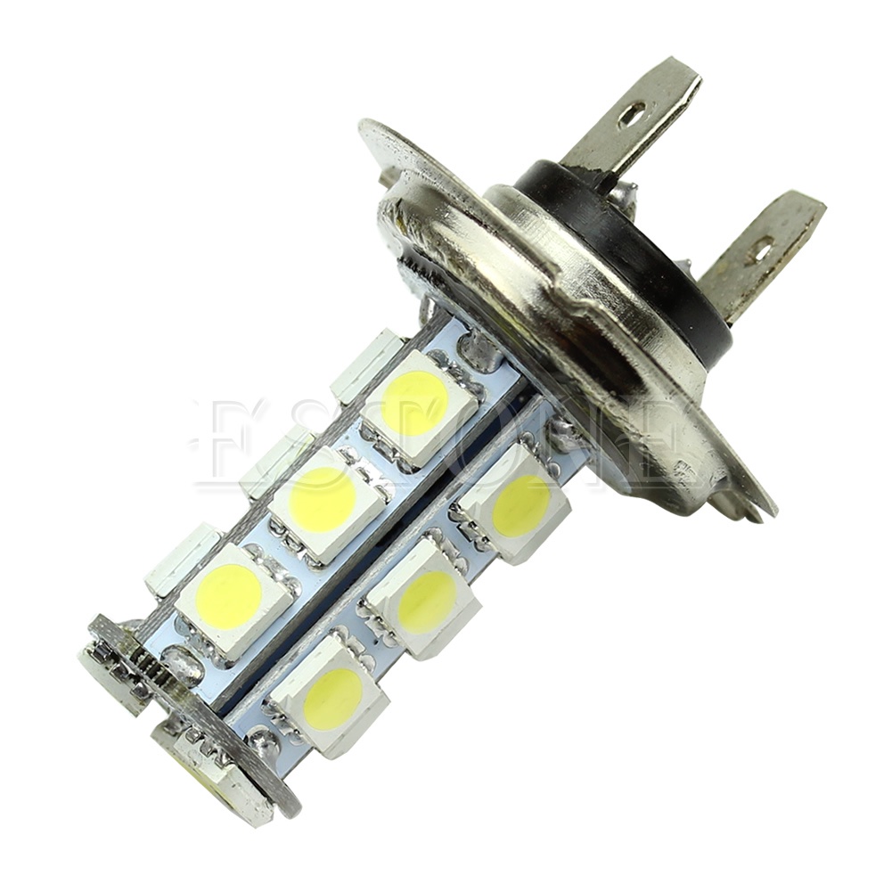 Đèn Pha LED Phá Sương Mù Cho Xe Mô Tô DC 12V H7 5050 18 L