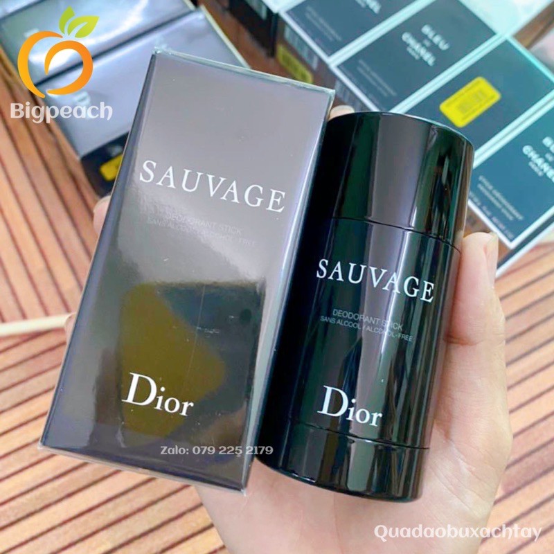 [Bill đủ] Lăn Khử Mùi Dior Sauvage Deodorant Stick (75g) Pháp