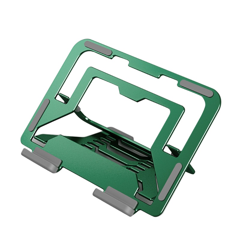 Giá Đỡ Laptop / Máy Tính Bảng Bằng Hợp Kim Nhôm Có Thể Gấp Gọn Tiện Dụng