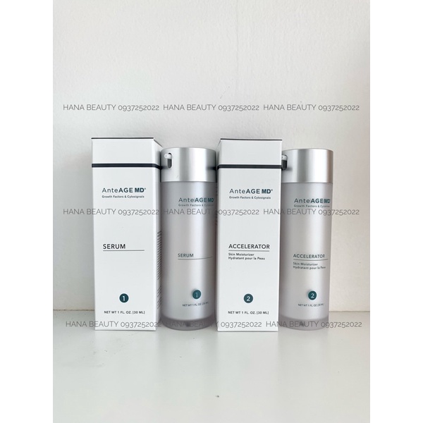 [CôngTy] Set serum + kem phục hồi siêu đỉnh Anteage Md