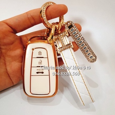 Ốp chìa khoá Toyota Fortuner - Camry - Hilux- Fortuner 2021 đa năng