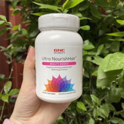 Hộp 120 viên Ultra NourishHair giúp tóc chắc khỏe hết lo rụng tóc nhập khẩu từ Mỹ