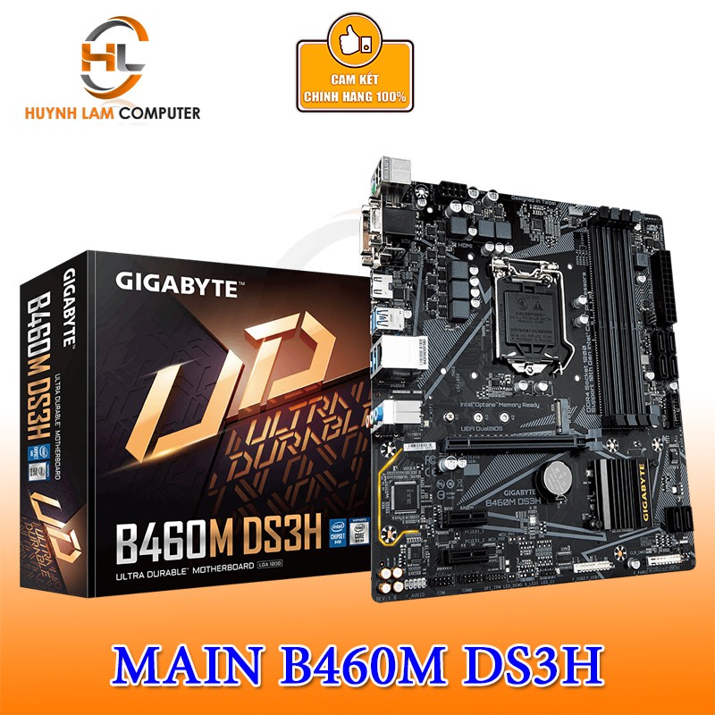 Main Gigabyte B460M DS3H Chính hãng Viễn Sơn Phân Phối