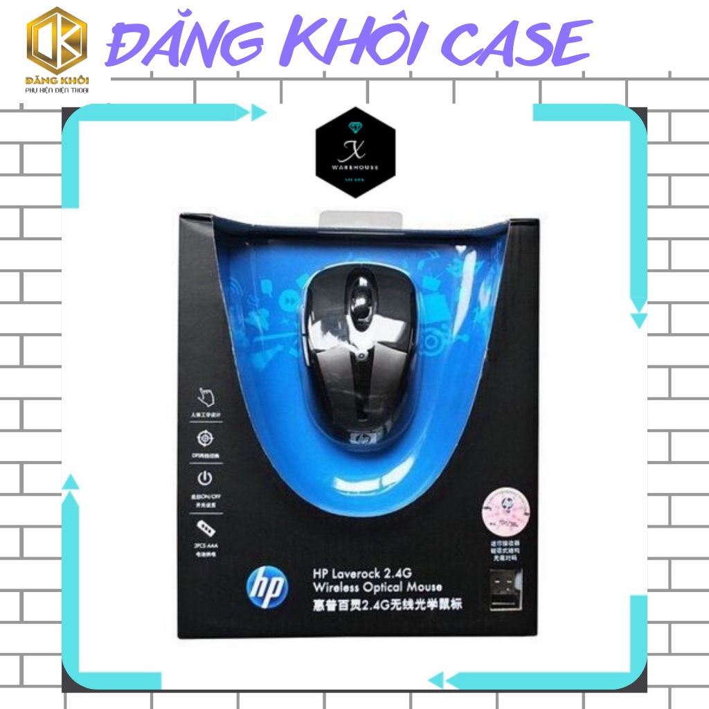 Chuột không dây HP Laverock 2.4G 1600dpi 5 nút chính hãng (BH 6TH)