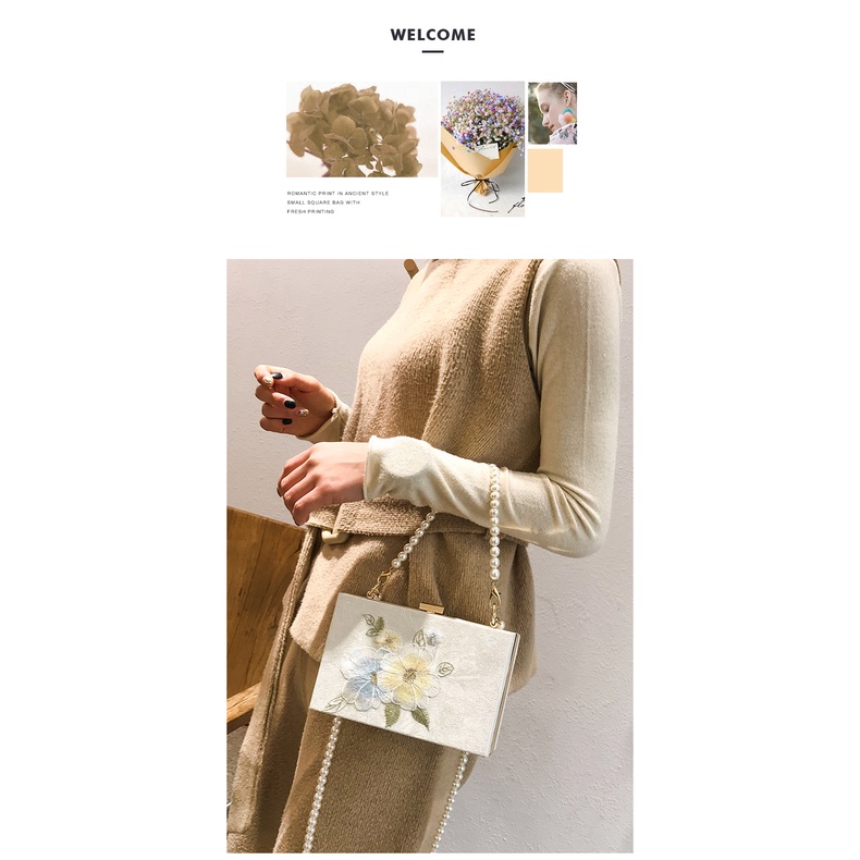 Túi xách nữ túi đeo chéo họa tiết thêu hoa 1999store_official