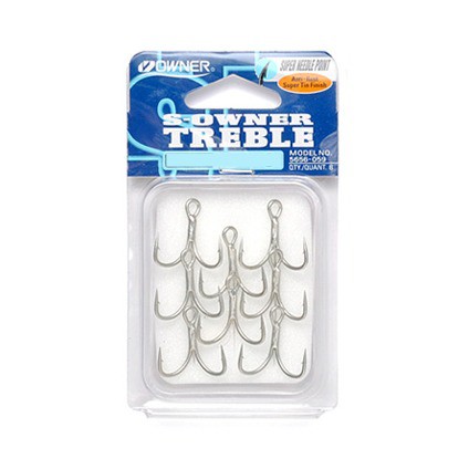 LƯỠI BA TIÊU OWNER FISHING HOOK ST-56TN 3X.