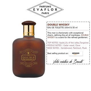 Nước hoa nam Evaflor Whisky Double chính hãng Pháp hương thơm quyến rũ gần gũi