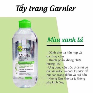 Tẩy trang Ganier Pháp