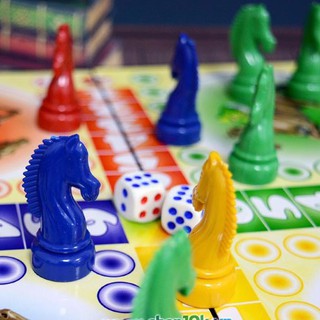 bộ bàn cờ cá ngựa cỡ đại cho bé