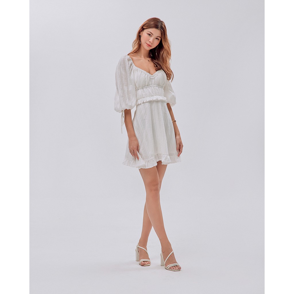 [Mã WABRWA15 giảm 15% đơn 300K] Đầm xòe SheByShj trắng - Eira Dress | BigBuy360 - bigbuy360.vn