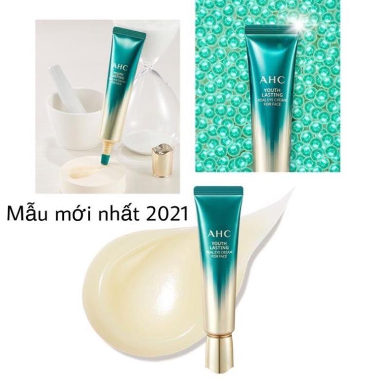 Kem Dưỡng Mắt AHC Time Rewind Real Eye Cream For Face,Ngăn Ngừa Nếp Nhăn,Loại Bỏ Quầng Thâm  Full30ml - Mini12ml [Auth]