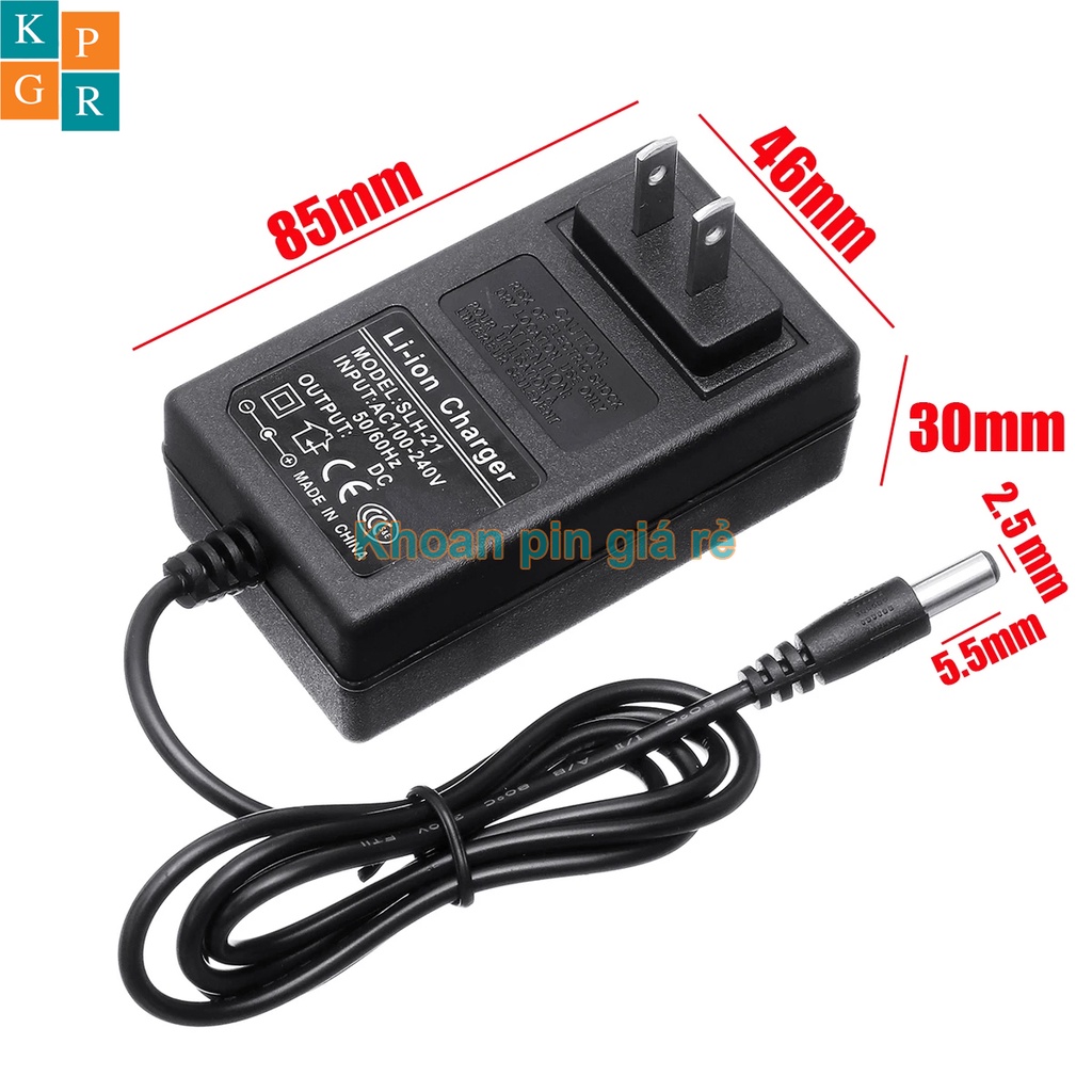 KPGR Sạc 5S 21V 2A dùng cho pin Li-ion