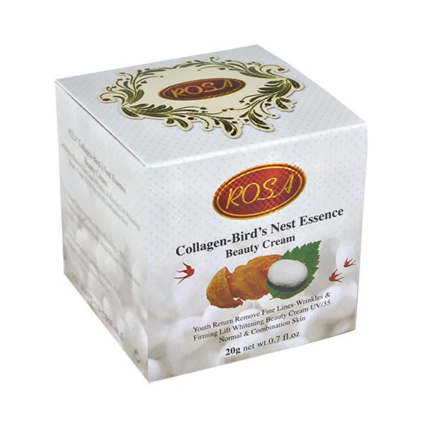 Kem Dưỡng Da Tinh Chất Yến Sào Rosa Collagen - Bird's Nest Essence Beauty Cream (20g)