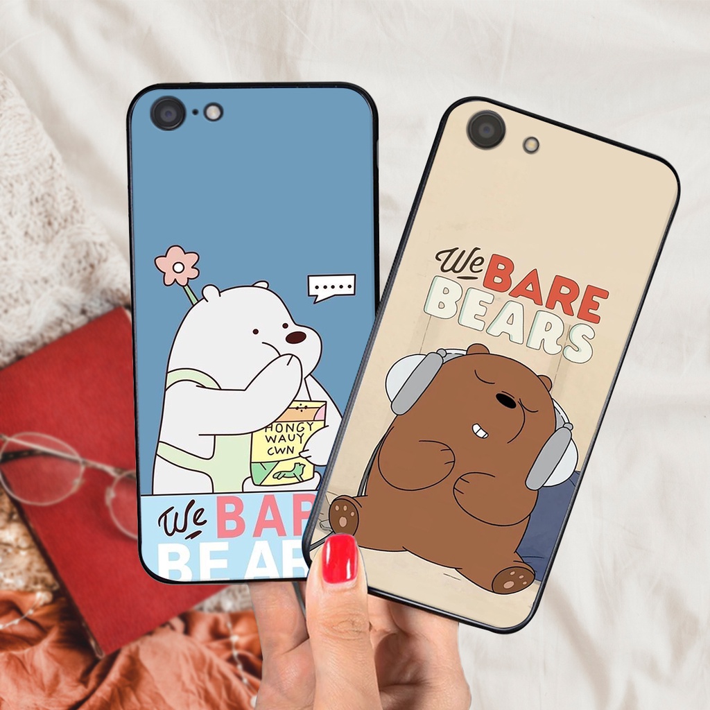 [Freeship từ 50k] ỐP LƯNG OPPO A71 - A83 IN HÌNH GẤU WE BARE BEARS CHẤTLƯỢNG-SIÊUBỀN-SIÊUĐẸP