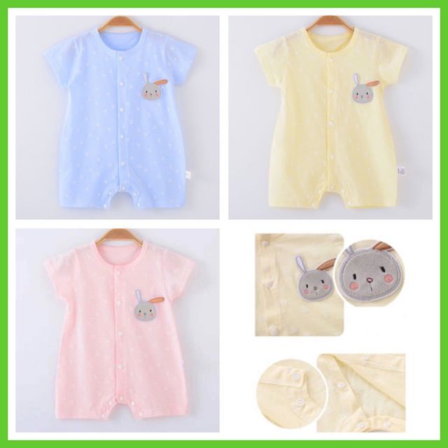 Body đùi, body liền quần cao cấp cho bé trai và bé gái sơ sinh 3-10kg - BD7