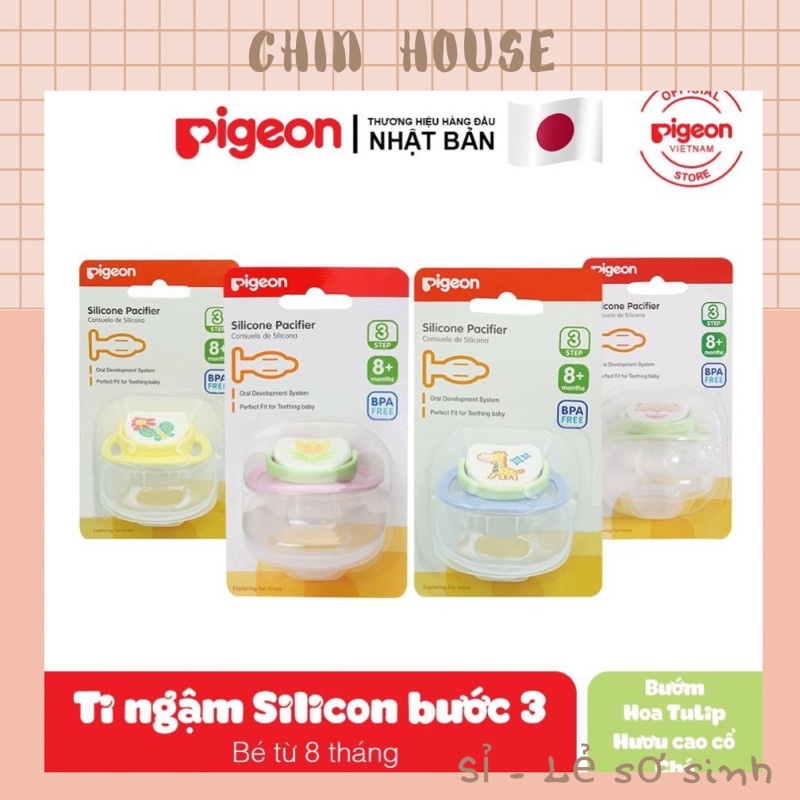TI NGẬM PIGEON CHO BÉ , TI NGẬM 3 BƯỚC CHO BÉ TỪ 0-8+ THÁNG TUỔI (sỉ inbox)