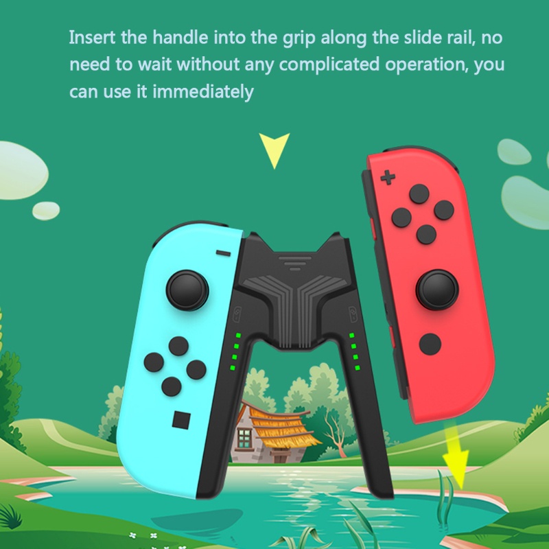 Tay Cầm Điều Khiển Chơi Game Không Dây Hình Chữ V Kèm Sạc Tiện Dụng