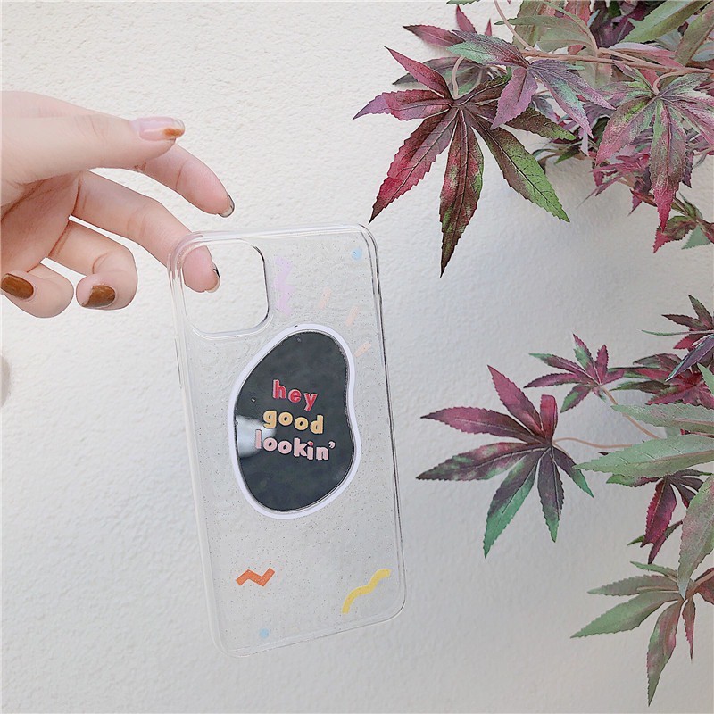𝐂𝐨́ 𝐬𝐚̆̃𝐧 𝐜𝐡𝐨 𝐢𝐏𝐡𝐨𝐧𝐞 𝟏𝟐  Ốp lưng iphone Trong Có Gương Soi
