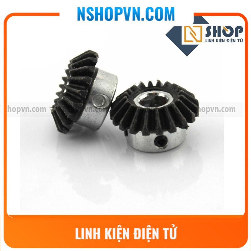 Bánh răng côn trục 8mm