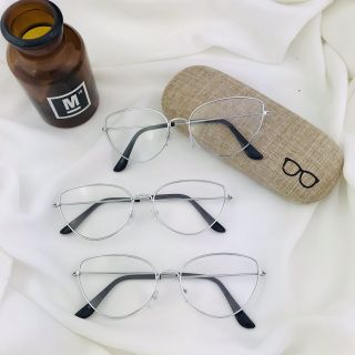 Kính giả cận mắt mèo