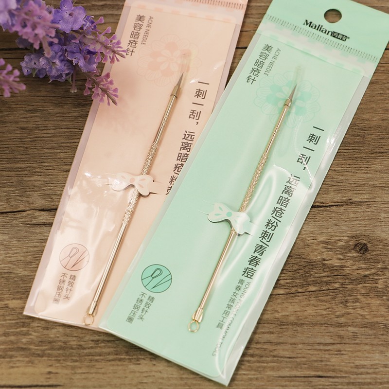 Kim nung kim tiêm mụn kim loại thép lục phủ lên công cụ thu nhỏ kim dều tổn tổn thương